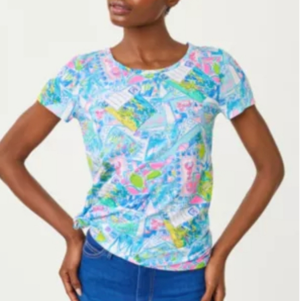 NWT Etta Scoop Neck Top